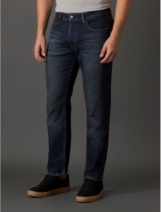 Calça Jeans Masculina Slim Premium Wash Calvin Klein Jeans – Marinho Calça Jeans Masculina Slim Premium Wash Calvin Klein Jeans Marinho 42