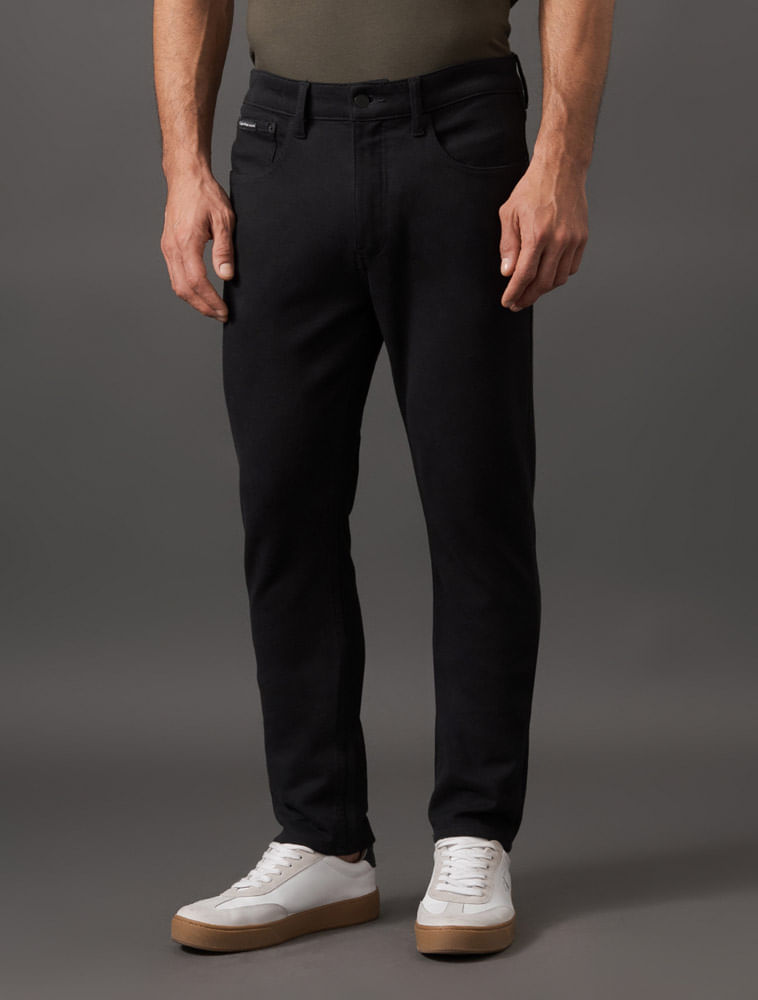 Calça Masculina Slim 5 Pockets Calvin Klein Jeans - Preto