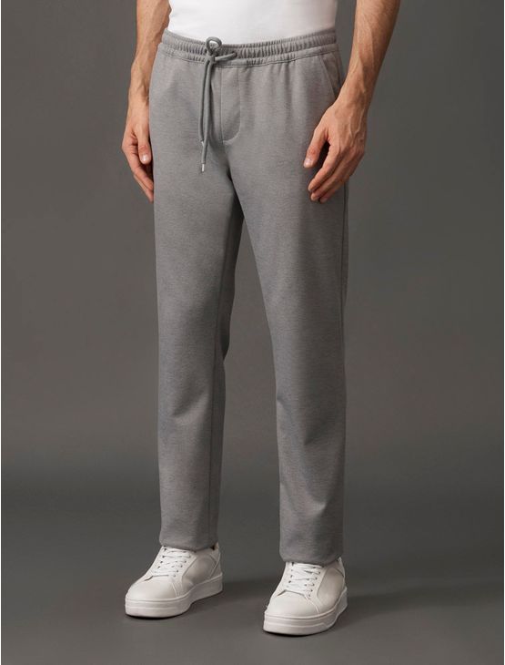 Calça Masculina Piquet Calvin Klein - Chumbo Calça Masculina Piquet Calvin Klein Chumbo 46