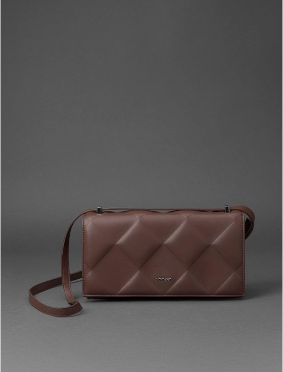 Bolsa Feminina Mini Diamond Quilt Calvin Klein – Terra Bolsa Feminina Mini Diamond Quilt Calvin Klein Terra u
