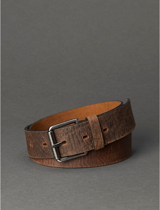 Cinto Masculino Basic Calvin Klein Jeans – Terra Cinto Masculino Basic Calvin Klein Jeans Terra 80