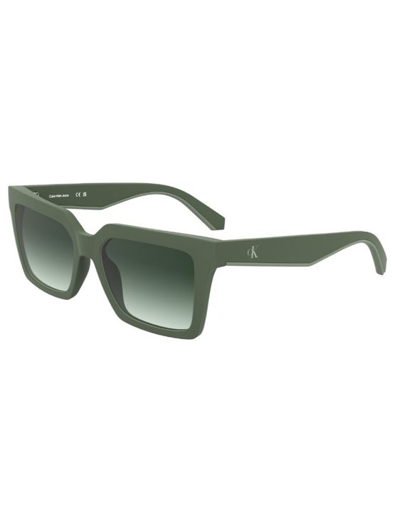 Óculos de Sol Modified Rectangle Calvin Klein Jeans - Matte Sage Óculos de Sol Modified Rectangle Calvin Klein Jeans Matte Sage u