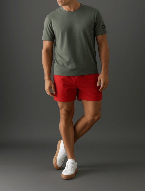 Shorts Masculino Color Com Elástico Calvin Klein