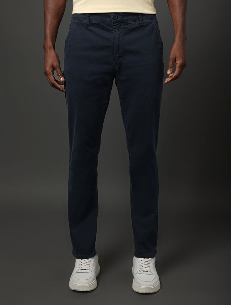 Calça Color Slim Chino - Marinho