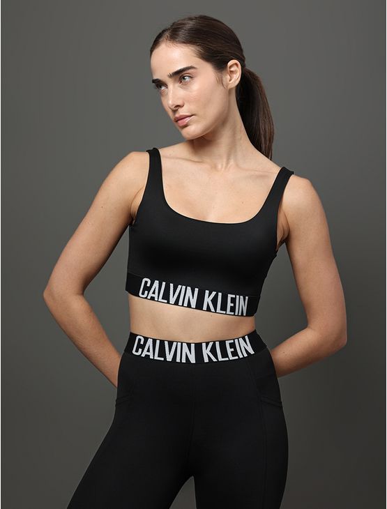 Top Regata Feminina Intense Power Calvin Klein Sport - Preto Top Regata Feminina Intense Power Calvin Klein Sport Preto g