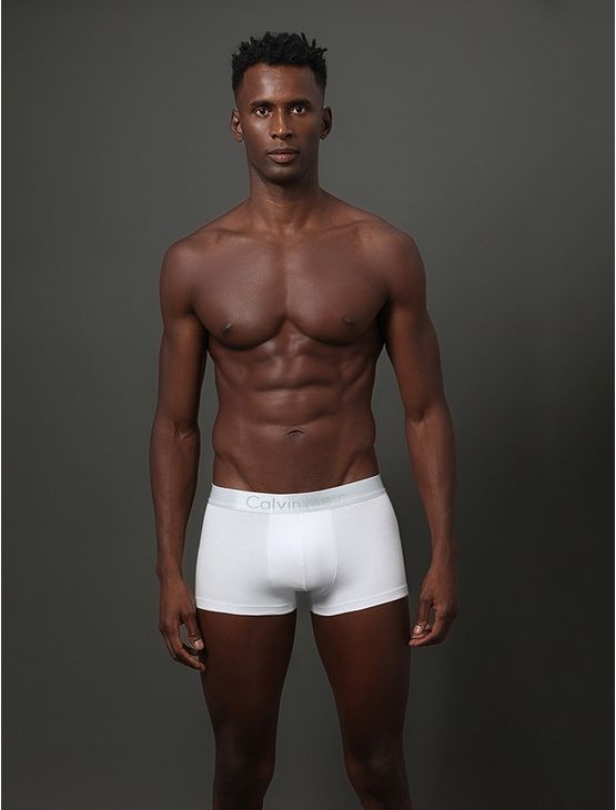 Low Rise Trunk Cotton Ck Reveillon - Light Grey Low Rise Trunk Cotton Ck Reveillon Light Grey Gg