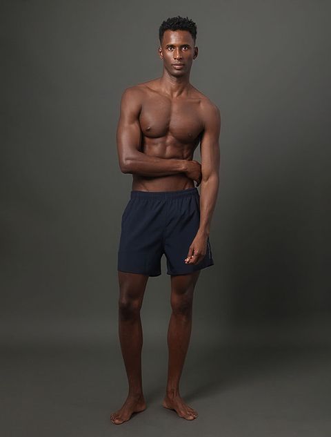 Short D'água Masculino Elástico Liso Calvin Klein Swimwear - Marinho — Calvin Klein