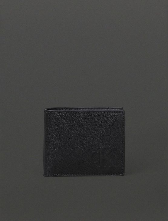 Carteira Masculina Couro Calvin Klein Jeans – Preto Carteira Masculina Couro Calvin Klein Jeans Preto u