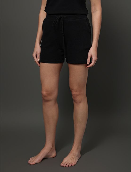 Shorts Feminino Touch Cotton Calvin Klein Underwear - Preto Shorts Feminino Touch Cotton Calvin Klein Underwear Preto p
