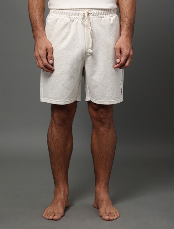 Bermuda Masculina Linen Lounge Calvin Klein Underwear - Off White Bermuda Masculina Linen Lounge Calvin Klein Underwear Off White m