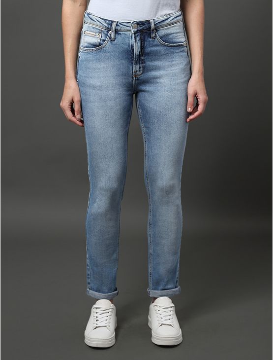 Calça Jeans Feminina New Skinny 5 Pockets Calvin Klein Jeans
