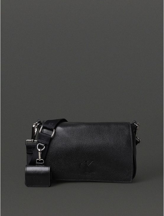 Bolsa Média Feminina Chaveiro Calvin Klein Jeans - Preto Bolsa Média Feminina Chaveiro Calvin Klein Jeans Preto u