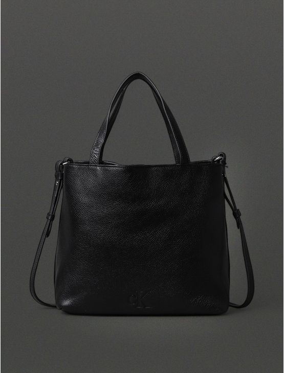 Bolsa Média Feminina Tote Bag Calvin Klein Jeans – Preto Bolsa Média Feminina Tote Bag Calvin Klein Jeans Preto u