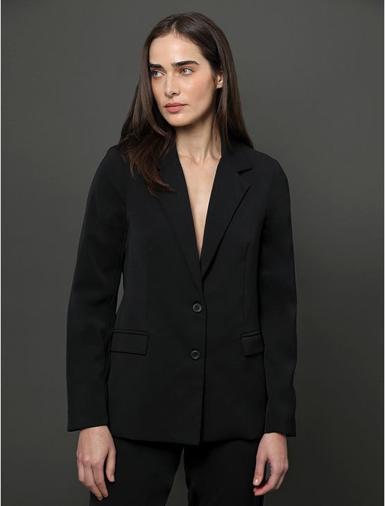 Blazer Alfaiatado 2 Bt - Preto Blazer Alfaiatado 2 Bt Preto 44