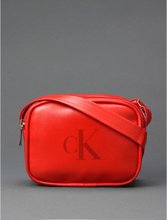 Bolsa Menina Câmera Bag Calvin Klein Jeans – Vermelho Bolsa Menina Câmera Bag Calvin Klein Jeans Vermelho u