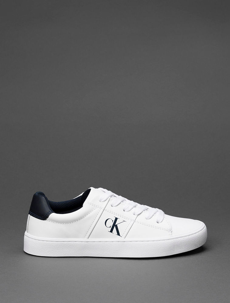 Tênis Menino Skate Side Calvin Klein Jeans - Branco 2