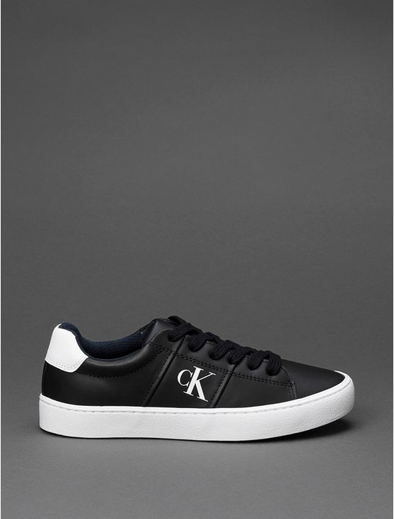 Tênis Menino Skate Side Calvin Klein Jeans - Preto Tênis Menino Skate Side Calvin Klein Jeans Preto 30