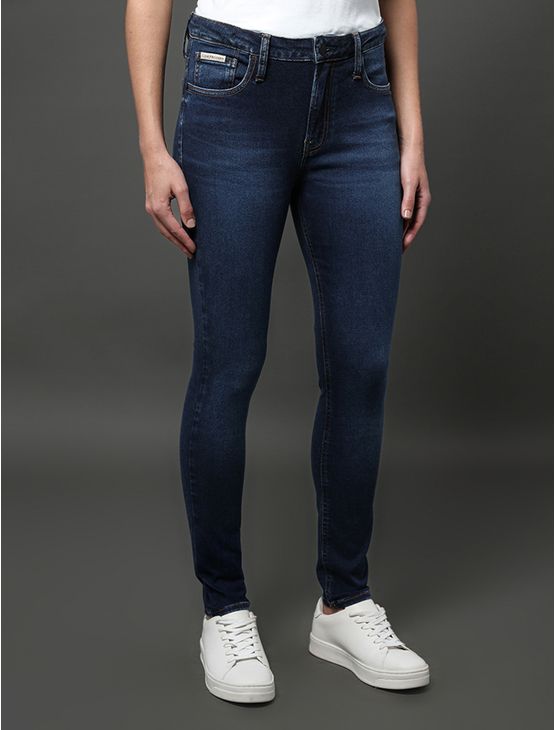 Calça Jeans Feminina Skinny Essential Calvin Klein Jeans - Marinho Calça Jeans Feminina Skinny Essential Calvin Klein Jeans Marinho 36