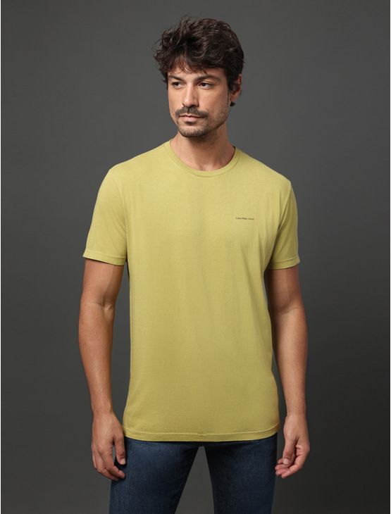 Camiseta Masculina Logo Peito Calvin Klein Jeans - Camiseta Masculina Logo Peito Calvin Klein Jeans p