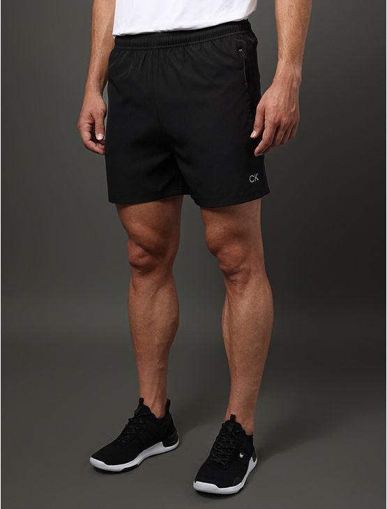 Bermuda Masculina Zíper Ck Sport - Preto Bermuda Masculina Zíper Ck Sport Preto p