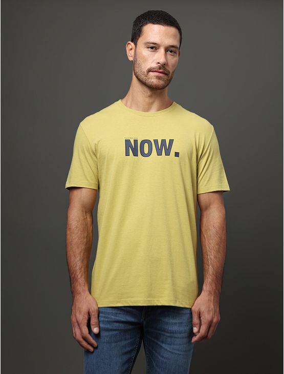 Camiseta Masculina Now Calvin Klein Jeans - Camiseta Masculina Now Calvin Klein Jeans Pp