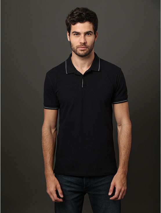 Polo Masculina Etiqueta Calvin Klein Jeans