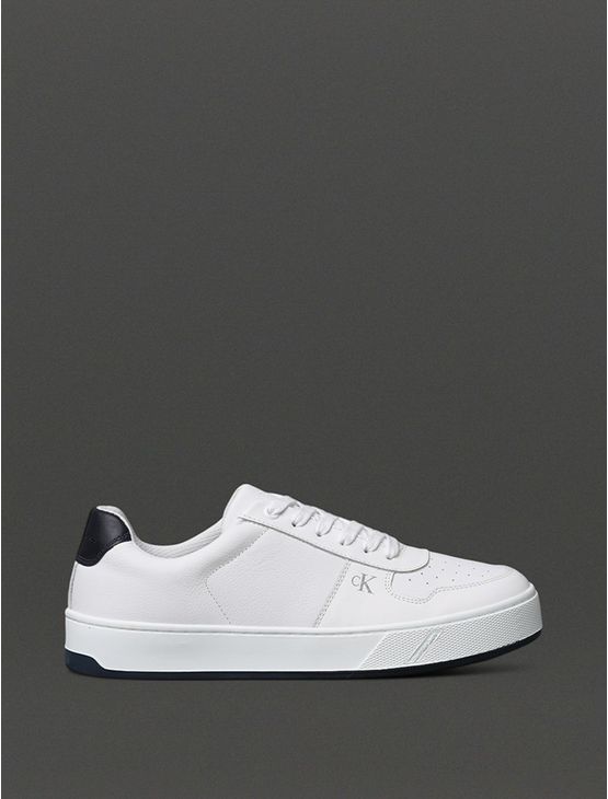Tênis Masculino Palito Small Calvin Klein Jeans - Branco 2 Tênis Masculino Palito Small Calvin Klein Jeans Branco 2 43