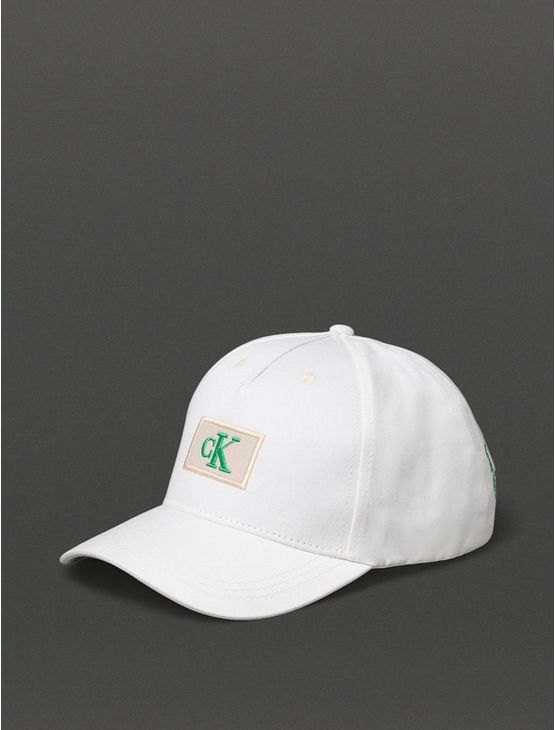 Boné Masculino 5 Gomos Patch Calvin Klein Jeans - Off White Boné Masculino 5 Gomos Patch Calvin Klein Jeans Off White u