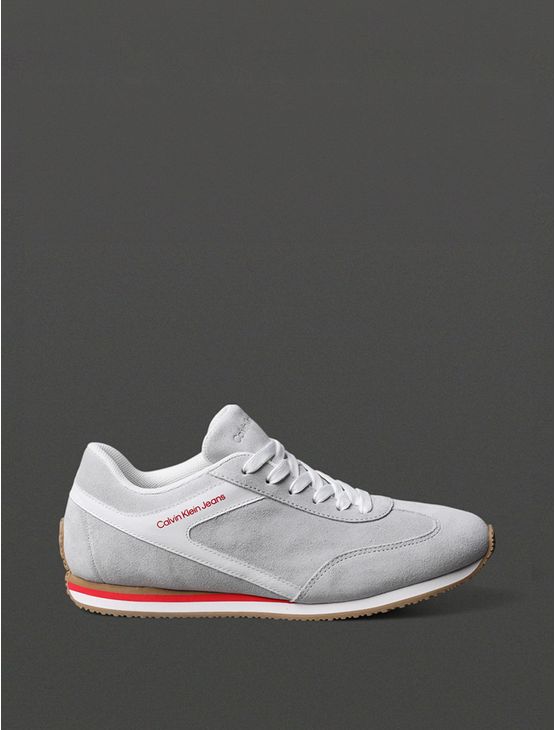 Tênis Masculino Running Calvin Klein Jeans - Cinza Claro Tênis Masculino Running Calvin Klein Jeans Cinza Claro 42
