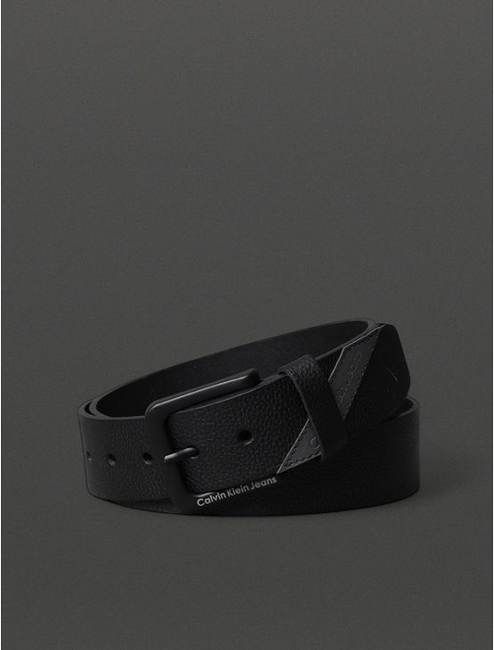 Cinto Masculino Palito Calvin Klein Jeans - Preto Cinto Masculino Palito Calvin Klein Jeans Preto 110