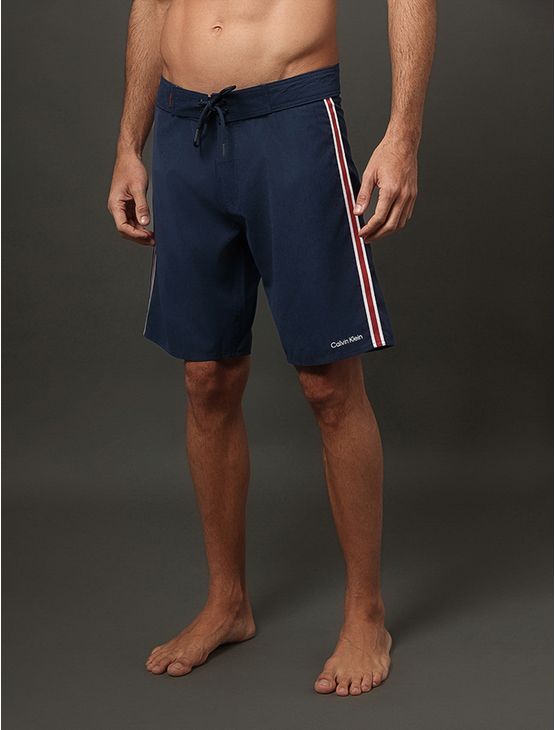 Bermuda D'Água Masculina Cadarço Navy Calvin Klein Swimwear - Marinho Bermuda D'Água Masculina Cadarço Navy Calvin Klein Swimwear Marinho p