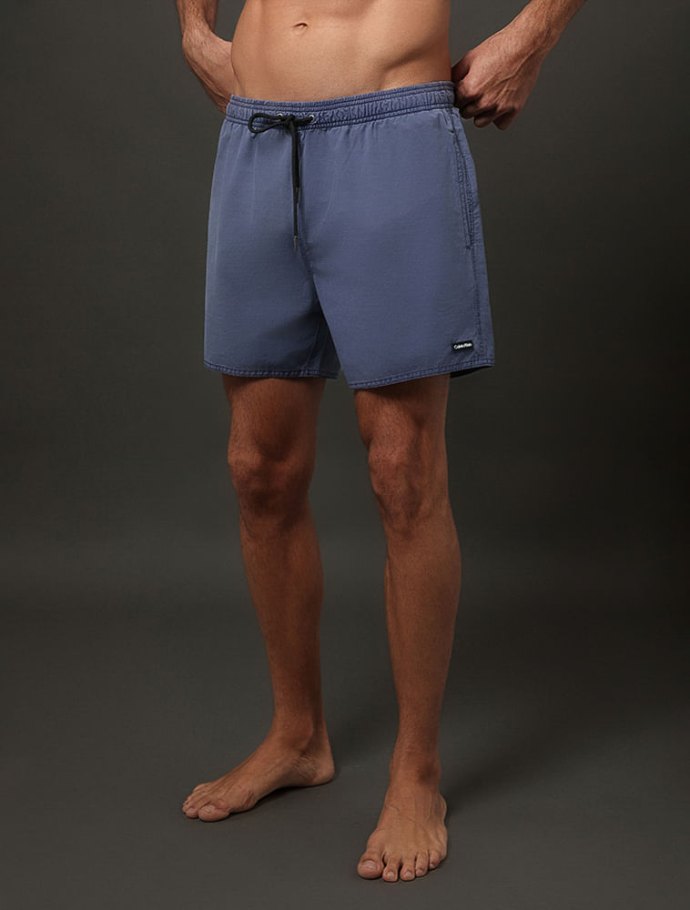 Shorts D'Água Masculino Pigmento Calvin Klein Swimwear - Marinho