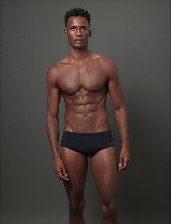 Sunga Brief Calvin Klein Swimwear - Preto Sunga Brief Calvin Klein Swimwear Preto Gg