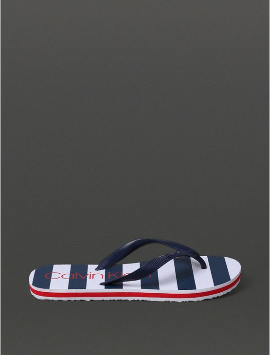 Chinelo Masculino Modern Marine Calvin Klein Swimwear - Marinho Chinelo Masculino Modern Marine Calvin Klein Swimwear Marinho 37/38