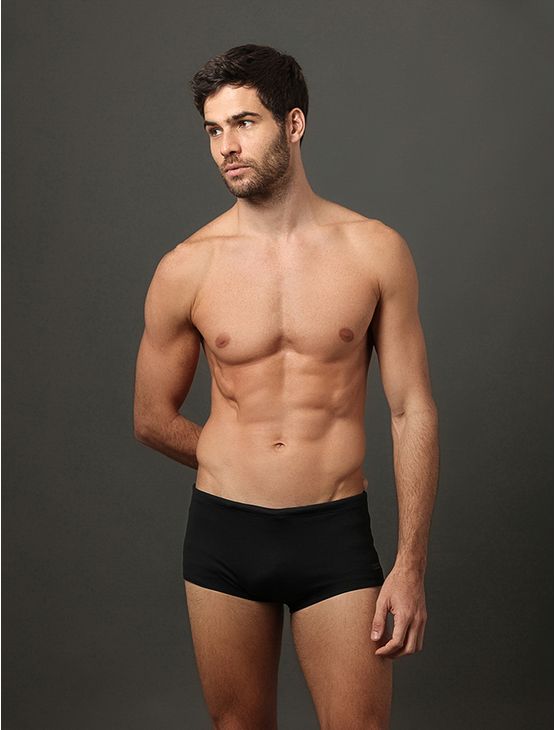 Sunga Trunk Ever Black Calvin Klein Swimwear - Preto Sunga Trunk Ever Black Calvin Klein Swimwear Preto p
