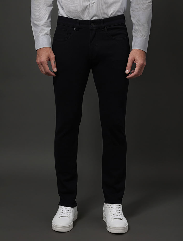Calça Masculina Moletom 5 Pockets Calvin Klein - Preto