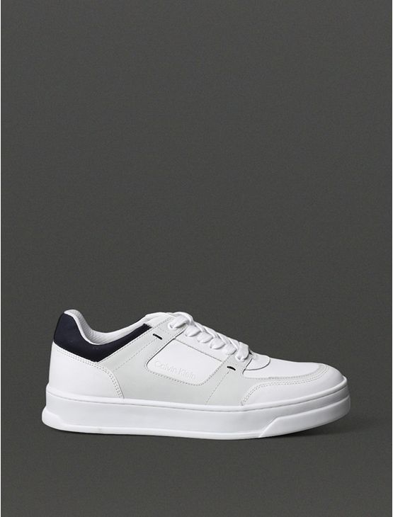 Tênis Masculino Layers Calvin Klein - Branco Tênis Masculino Layers Calvin Klein Branco 40