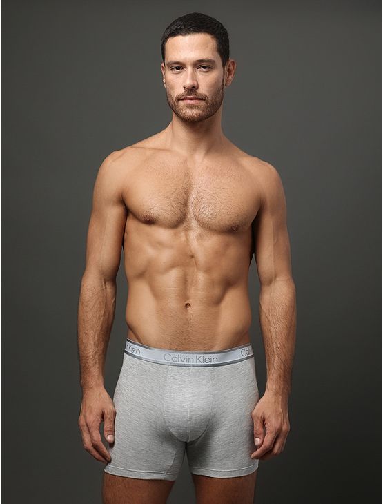 Cueca Boxer Modal Tonal Calvin Klein Underwear - Mescla Cueca Boxer Modal Tonal Calvin Klein Underwear Mescla m