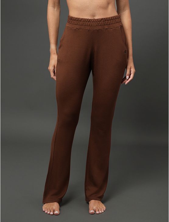 Calça Feminina Wide Moletinho Calvin Klein Underwear