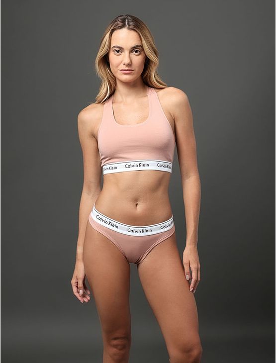 Calcinha Fio Dental Modern Cotton Calvin Klein Underwear - Terra Calcinha Fio Dental Modern Cotton Calvin Klein Underwear Terra g