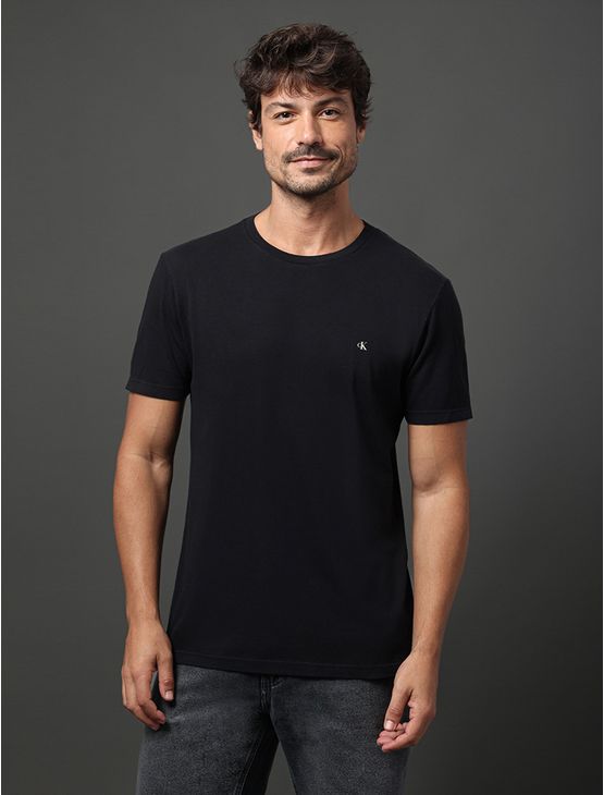 Camiseta Masculina Outdoor Sports Calvin Klein Jeans - Preto Camiseta Masculina Outdoor Sports Calvin Klein Jeans Preto p
