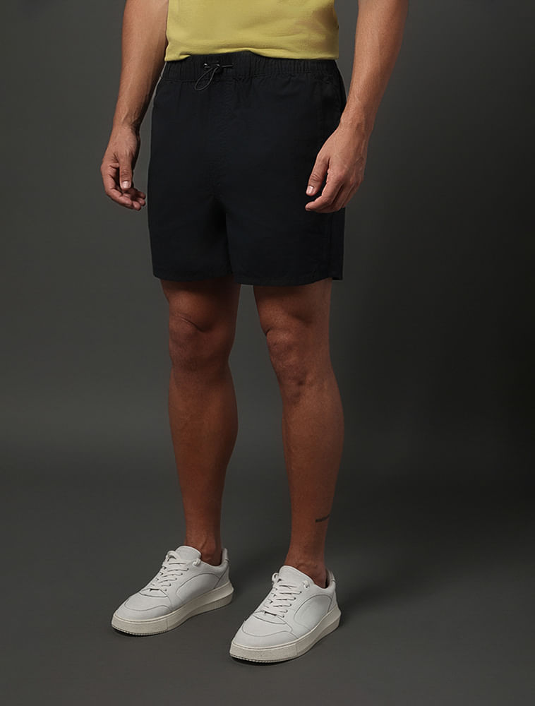 Shorts Masculino Color Regulador Calvin Klein Jeans - Preto