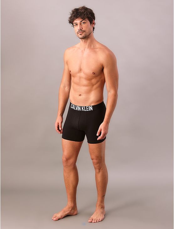 Kit 2 Cuecas Boxer Recycled Intense Power Calvin Klein Underwear - Preto Kit 2 Cuecas Boxer Recycled Intense Power Calvin Klein Underwear Preto p