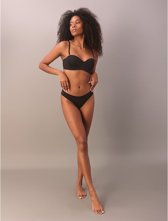 Sutiã Tomara Que Caia Soft Micro Logo Calvin Klein Underwear - Preto Sutiã Tomara Que Caia Soft Micro Logo Calvin Klein Underwear Preto 36b