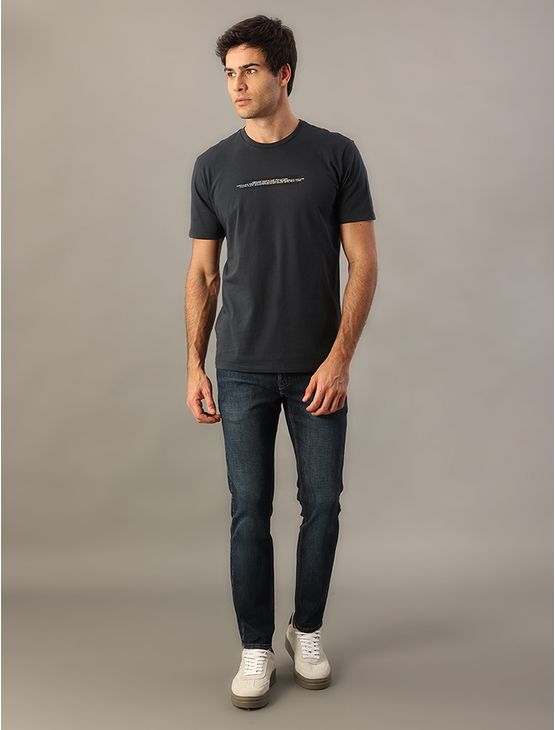 Camiseta Manga Curta Calvin Klein Jeans Masculino Reduce Waste - Marinho Camiseta Manga Curta Calvin Klein Jeans Masculino Reduce Waste Marinho p
