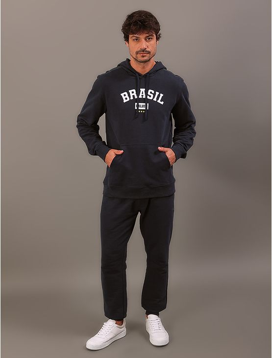 Moletom Calvin Klein Jeans Masculino Copa - Marinho Moletom Calvin Klein Jeans Masculino Copa Marinho m