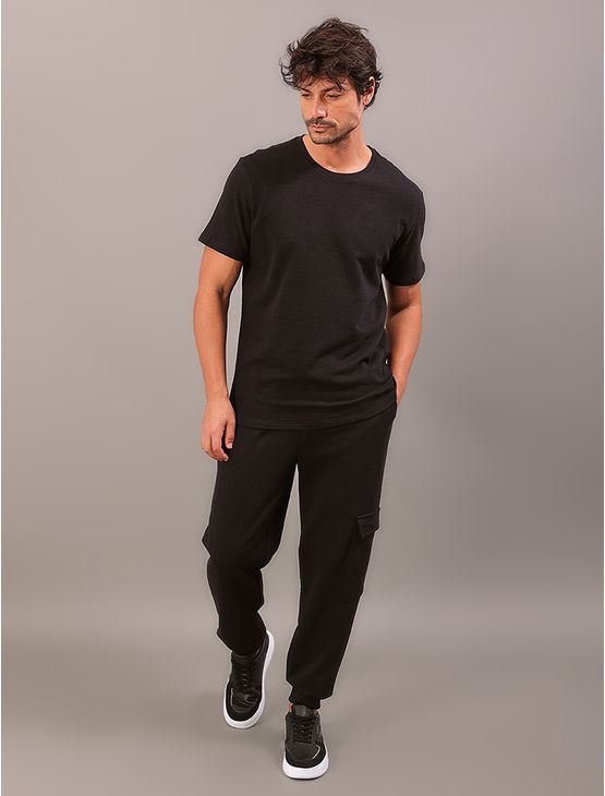Calça Moletom Calvin Klein Jeans Masculino Listras