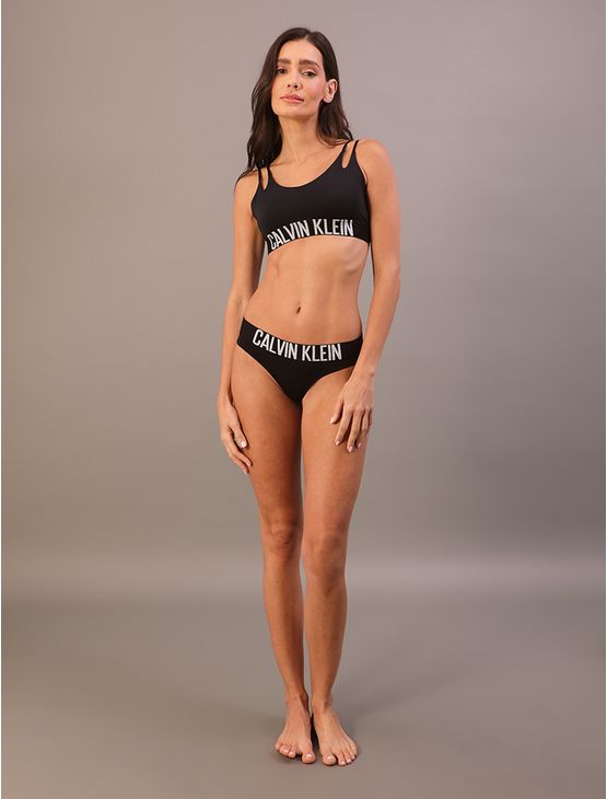 Top Feminino Micro Intense Power Calvin Klein Underwear - Preto Top Feminino Micro Intense Power Calvin Klein Underwear Preto p