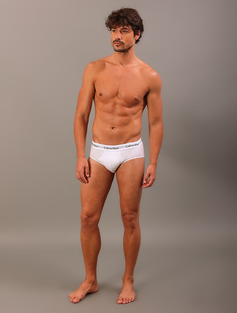 Cueca Brief de Modal Calvin Klein Underwear - Branco