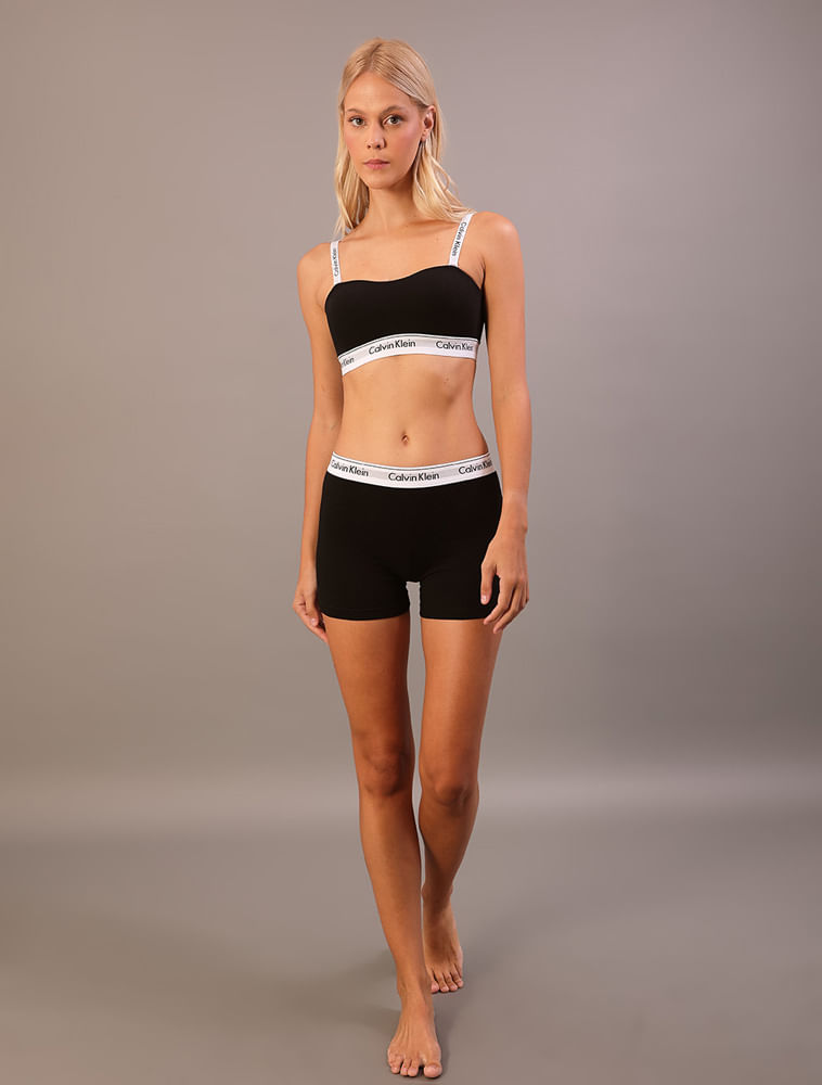Top Feminino Modern Cotton Calvin Klein Underwear - Preto